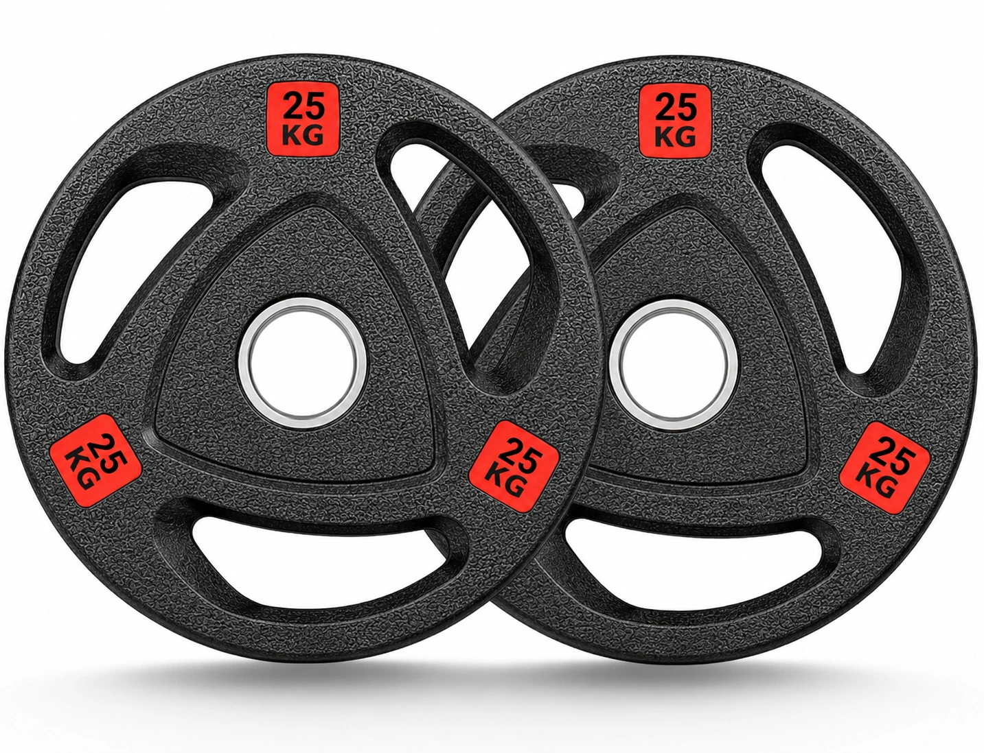 Par Discos Olímpicos Grip Pro 25 Kg (con agarres) 1