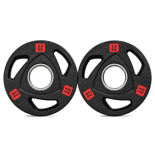 Par Discos Olímpicos Grip Pro 2,5 Kg (con agarres)