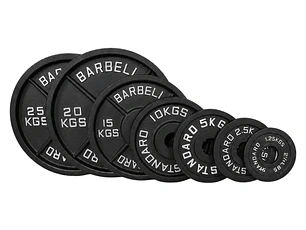 1000 Kg Discos Olímpicos IRON BLACK