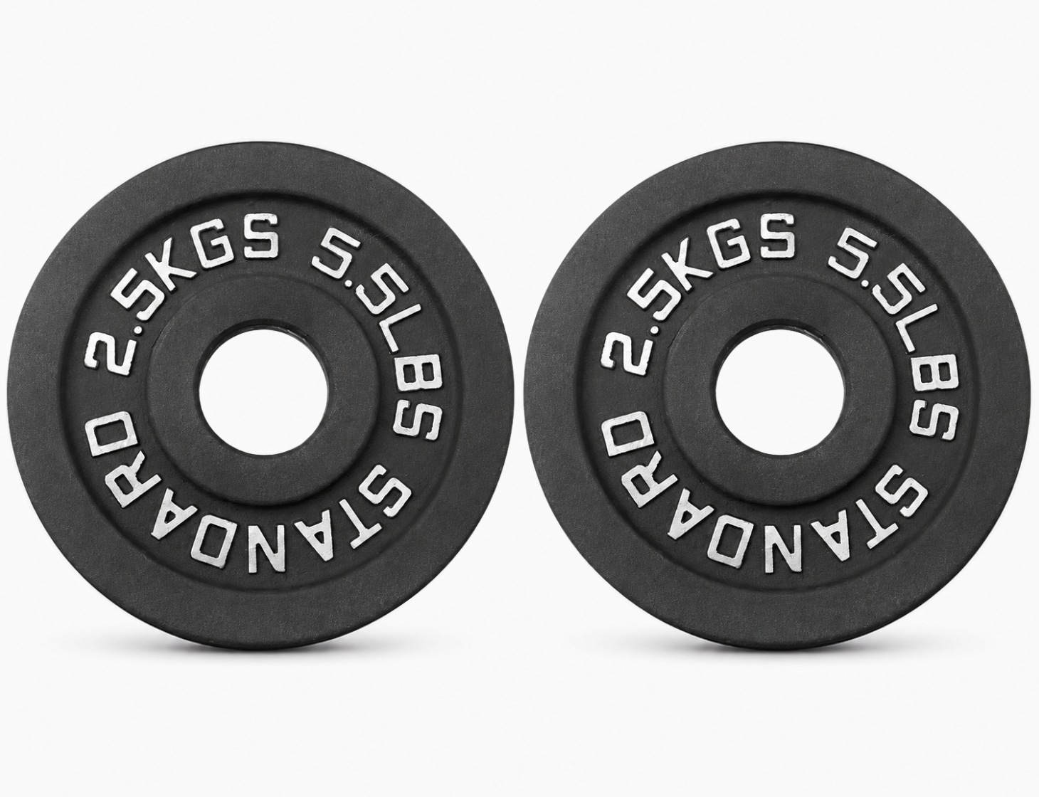Par Discos IRON BLACK 2,5 KG 1