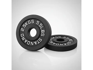 Par Discos IRON BLACK 2,5 KG