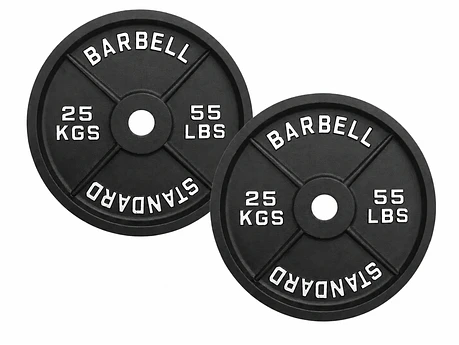Par Discos Barbell Standard 25 Kg