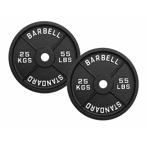 Par Discos Barbell Standard 25 Kg