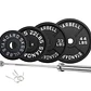Pack 150 Kg Discos IRON BLACK + Barra Olímpica 15 Kg - Miniatura 5