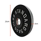 Pack 150 Kg Discos IRON BLACK + Barra Olímpica 15 Kg - Miniatura 4