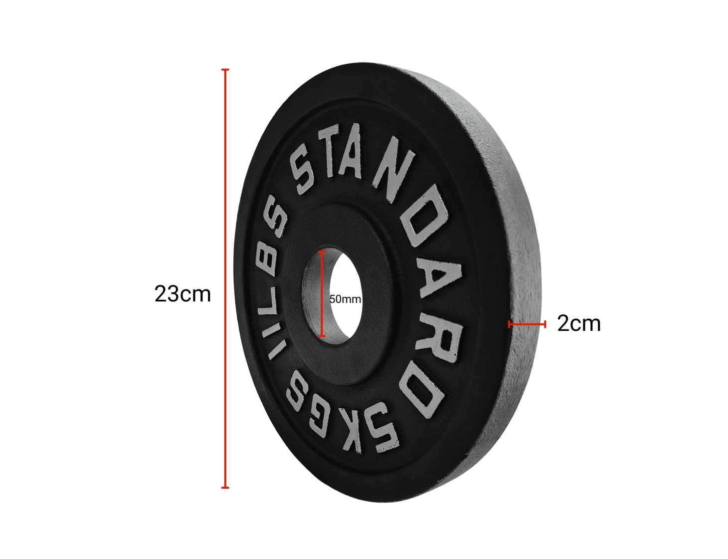 120 Kg Discos Olímpicos IRON BLACK 4