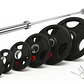 Pack 110 Kg Discos Grip + Barra Olímpica 15 Kg - Miniatura 1