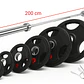 Pack 80 Kg Discos Grip + Barra Olímpica 15 Kg - Miniatura 2