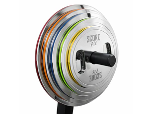 Set 60 Kg Discos Calibrados Powerlifting SCORE FIT®