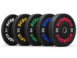 100 Kg Discos Bumper SCORE FIT®