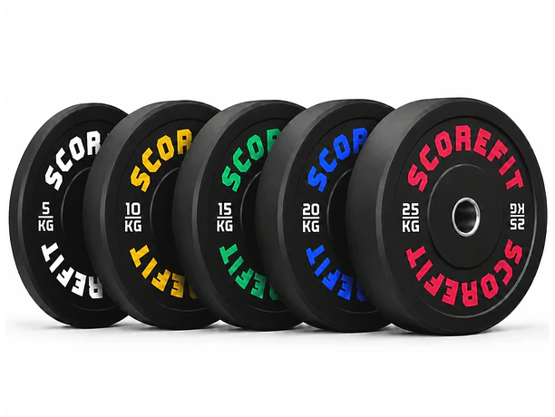 120 Kg Discos Bumper SCORE FIT®