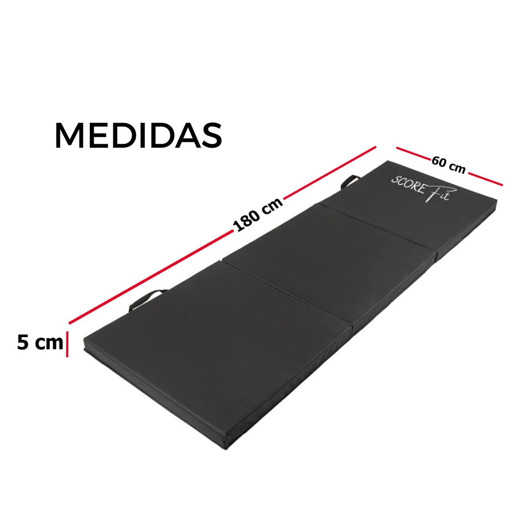 Colchoneta Plegable 180 cm + Banda Elástica para Remo  4