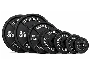 120 Kg Discos Olímpicos IRON BLACK