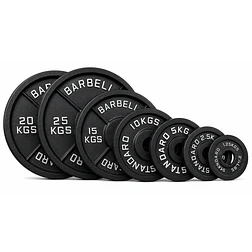 150 Kg Discos Barbell Standard - Miniatura 1
