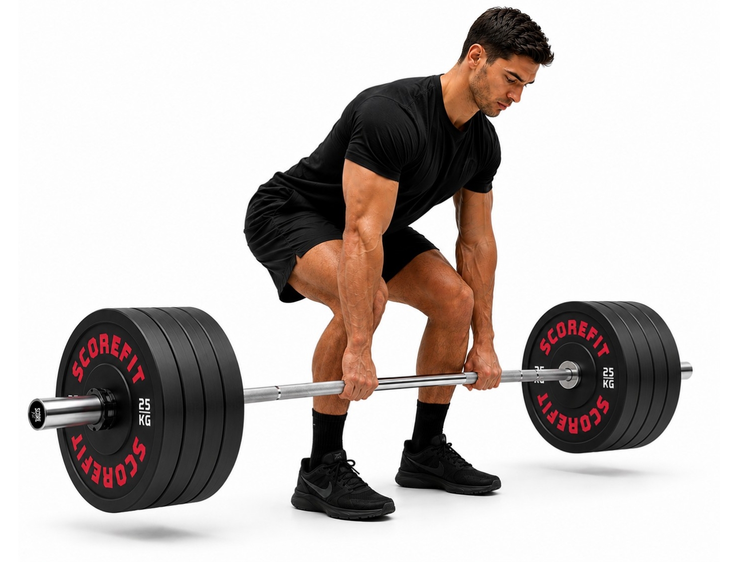 Pack 60 Kg Discos Bumper + Barra Olímpica 20 Kg | PREVENTA 9