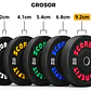 Par Discos Olímpicos Bumper 25 Kg SCORE FIT® - Miniatura 3
