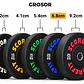Par Discos Olímpicos Bumper 20 Kg SCORE FIT® - Miniatura 3