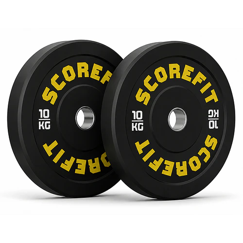 Par Discos Olímpicos Bumper 10 Kg SCORE FIT®