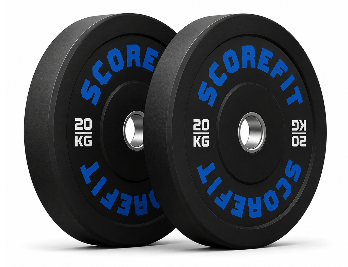 Par Discos Olímpicos Bumper 20 Kg SCORE FIT® 1