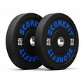 Par Discos Olímpicos Bumper 20 Kg SCORE FIT®