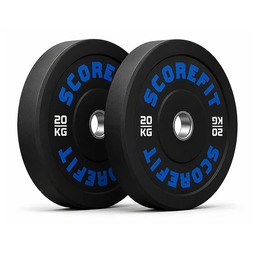 Par Discos Olímpicos Bumper 20 Kg SCORE FIT®
