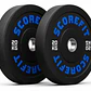 Par Discos Olímpicos Bumper 20 Kg SCORE FIT® - Miniatura 1
