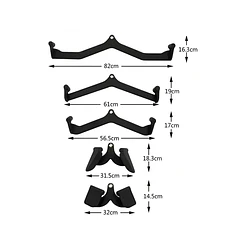 Set 5 Agarres para Polea SCORE FIT® - Miniatura 3