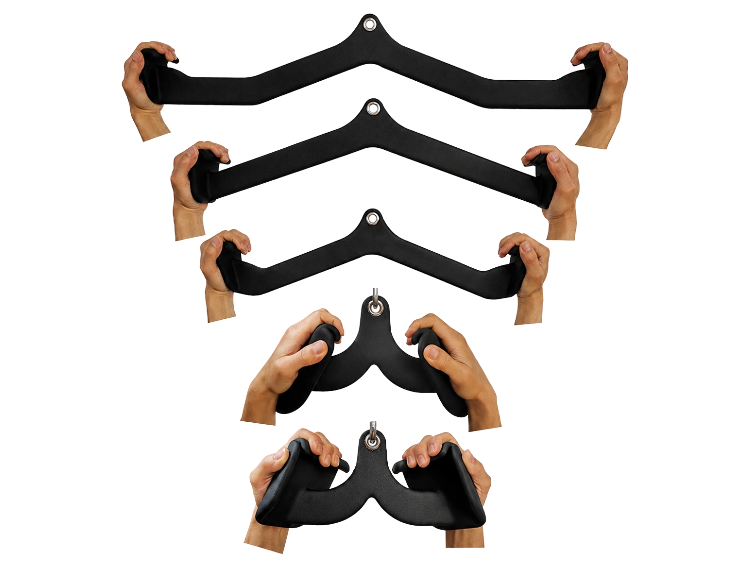 Set 5 Agarres para Polea SCORE FIT® 2