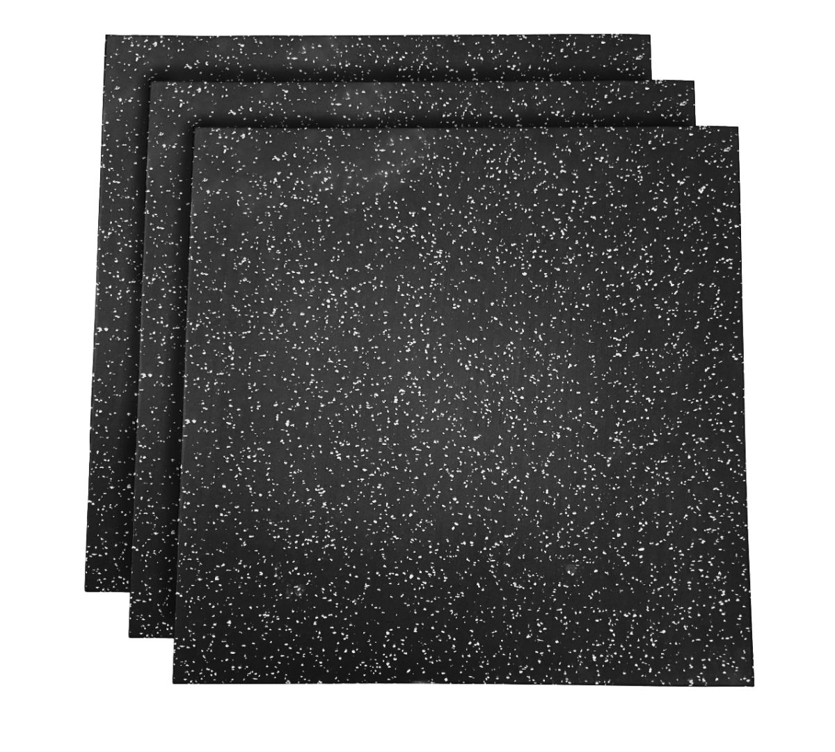 Piso de Caucho 100x100x1.5cm (Superficie Lisa White) 1