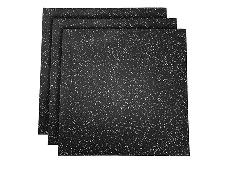 Piso de Caucho 100x100x1.5cm (Superficie Lisa White)