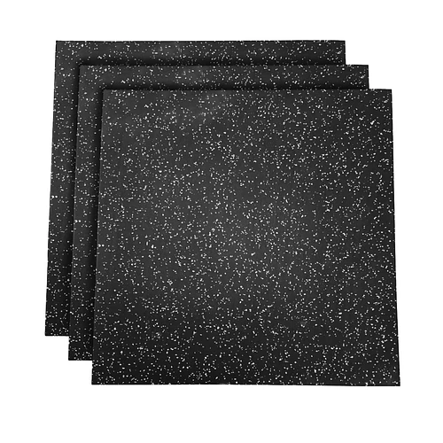 Piso de Caucho 100x100x1.5cm (Superficie Lisa White)