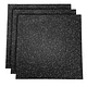 Piso de Caucho 100x100x1.5cm (Superficie Lisa White)