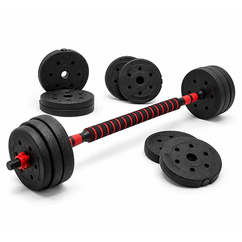 Banco Ajustable FORZA + Set 20kg Mancuernas Ajustables 