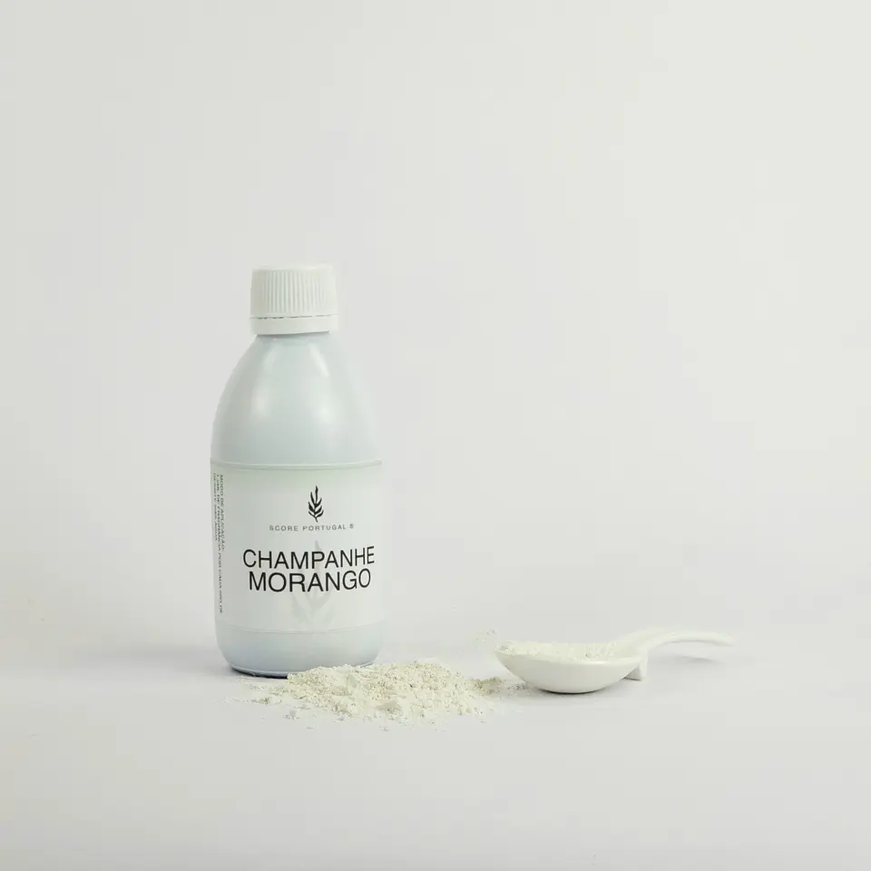 CHAMPANHE MORANGO FRAGRÂNCIA DE GESSO SEMI-HIDRATADO 5