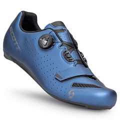 ZAPATILLAS SCOTT SHOE ROAD COMP BOA METALLIC BLUE/BLACK 44.0 