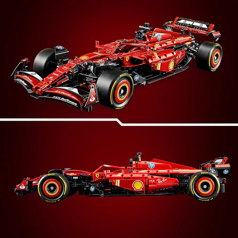 Ferrari SF-24 F1 – Replica d'Ingegneria in Scala 1:8 1642 Pezzi