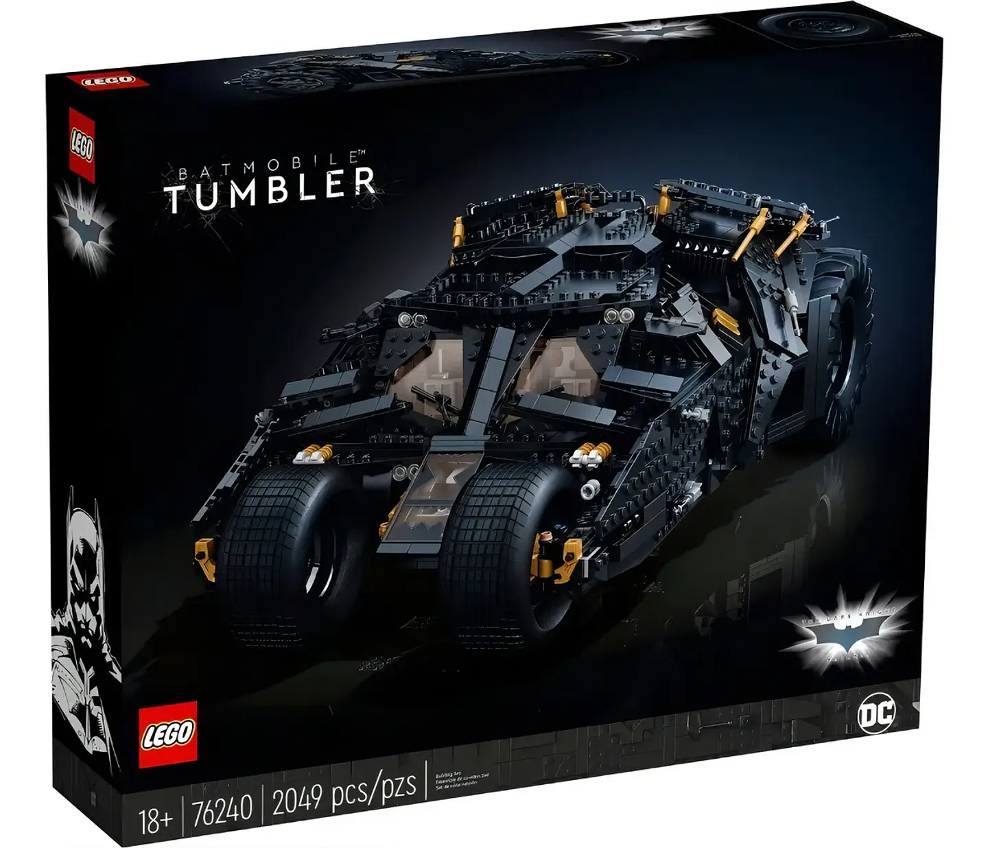 DC Batman Batmobile Tumbler 2049 Pezzi 1