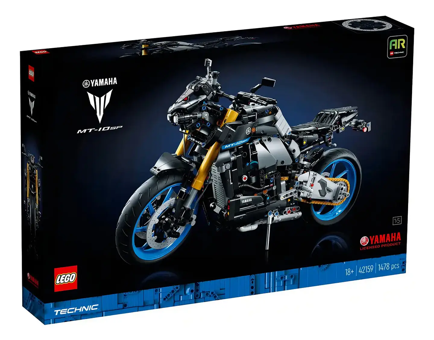 Technic 42159 Yamaha MT 10 SP 1478 Pezzi 3