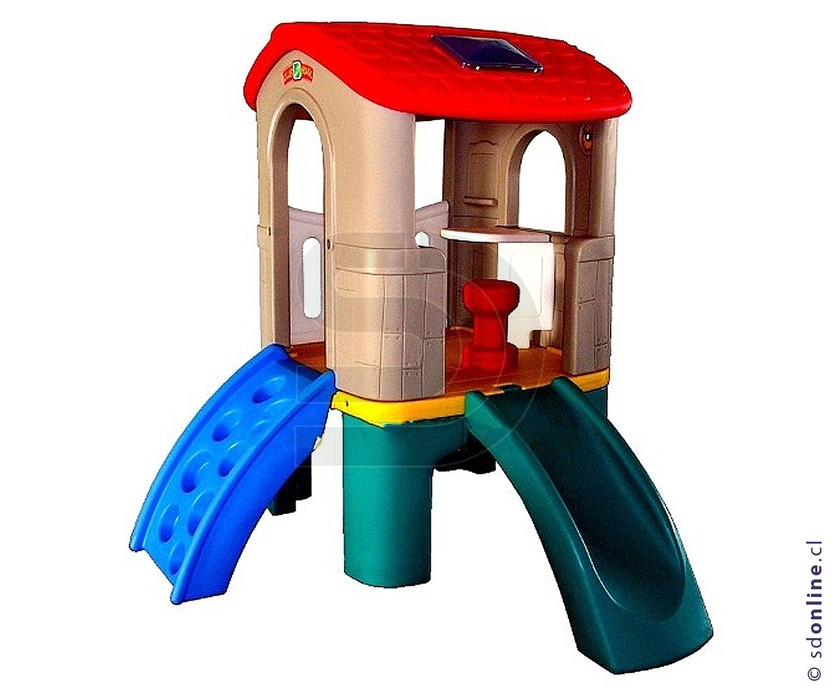 Estación de juegos casa tobogán Ludik