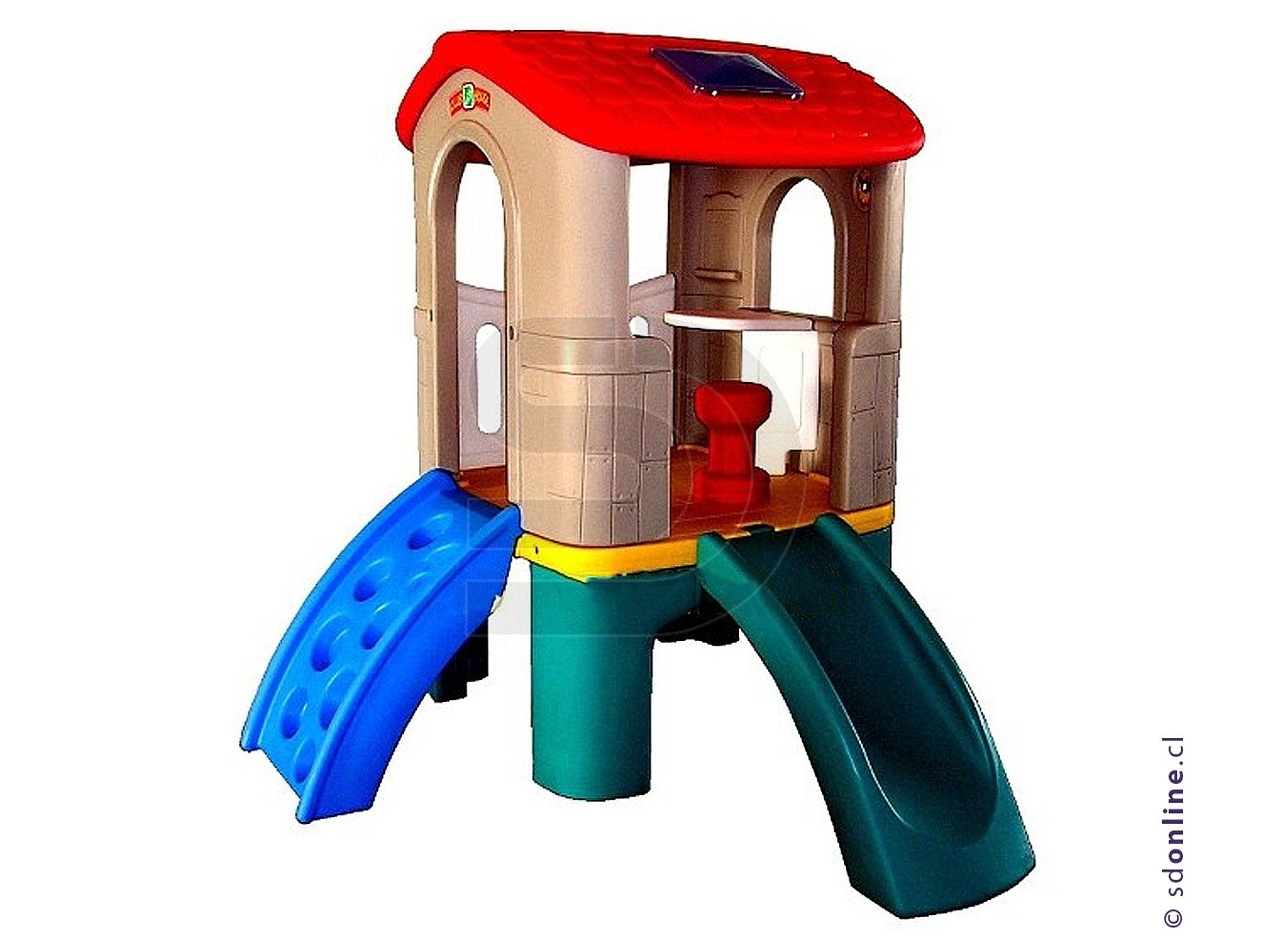 Estación de juegos casa tobogán Ludik 1