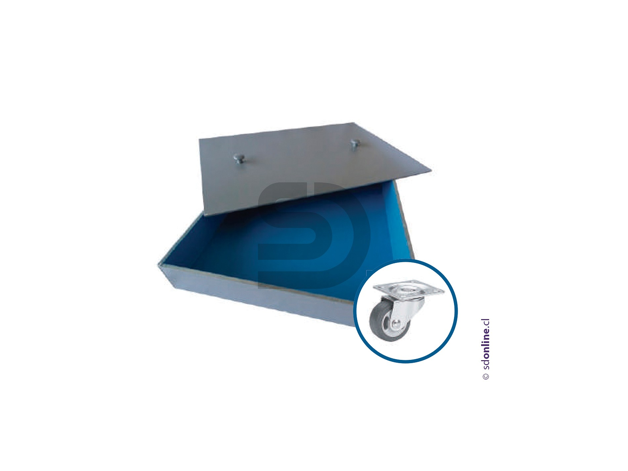 Caja de arena con ruedas 1