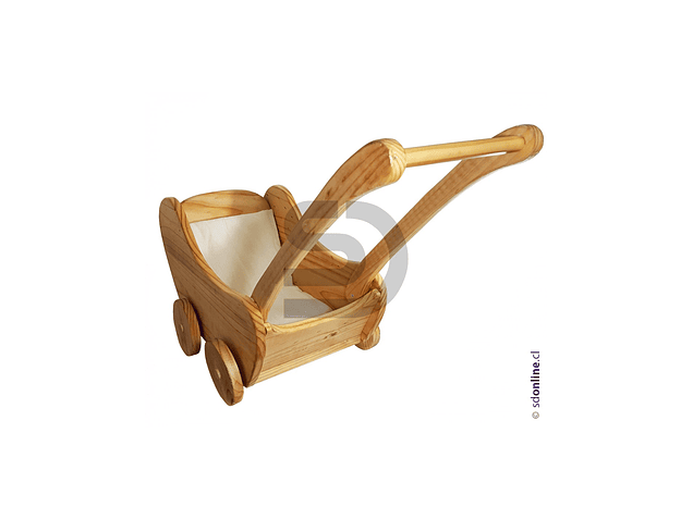 Coche artesanal para muñeca 2