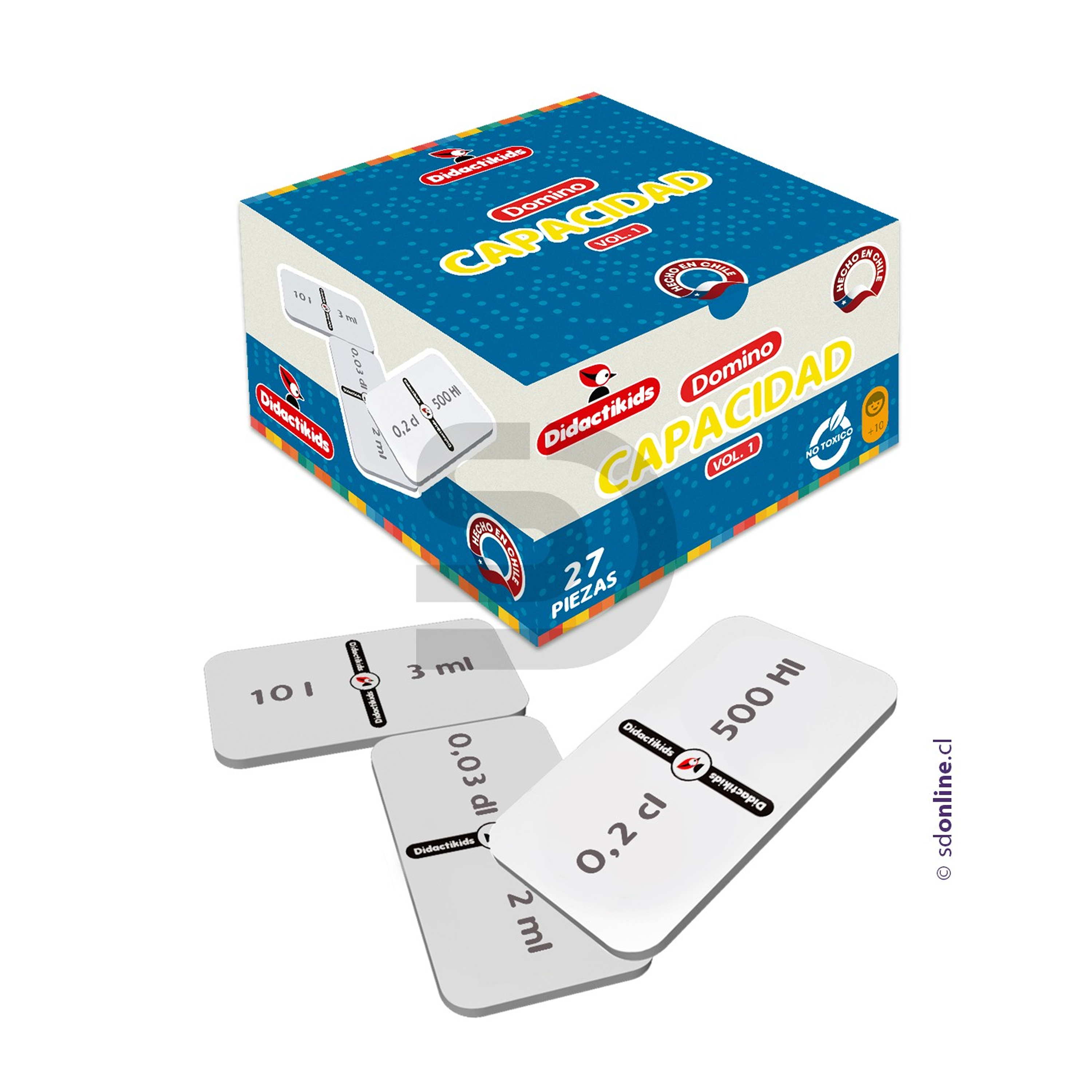 Dominó de capacidad 1