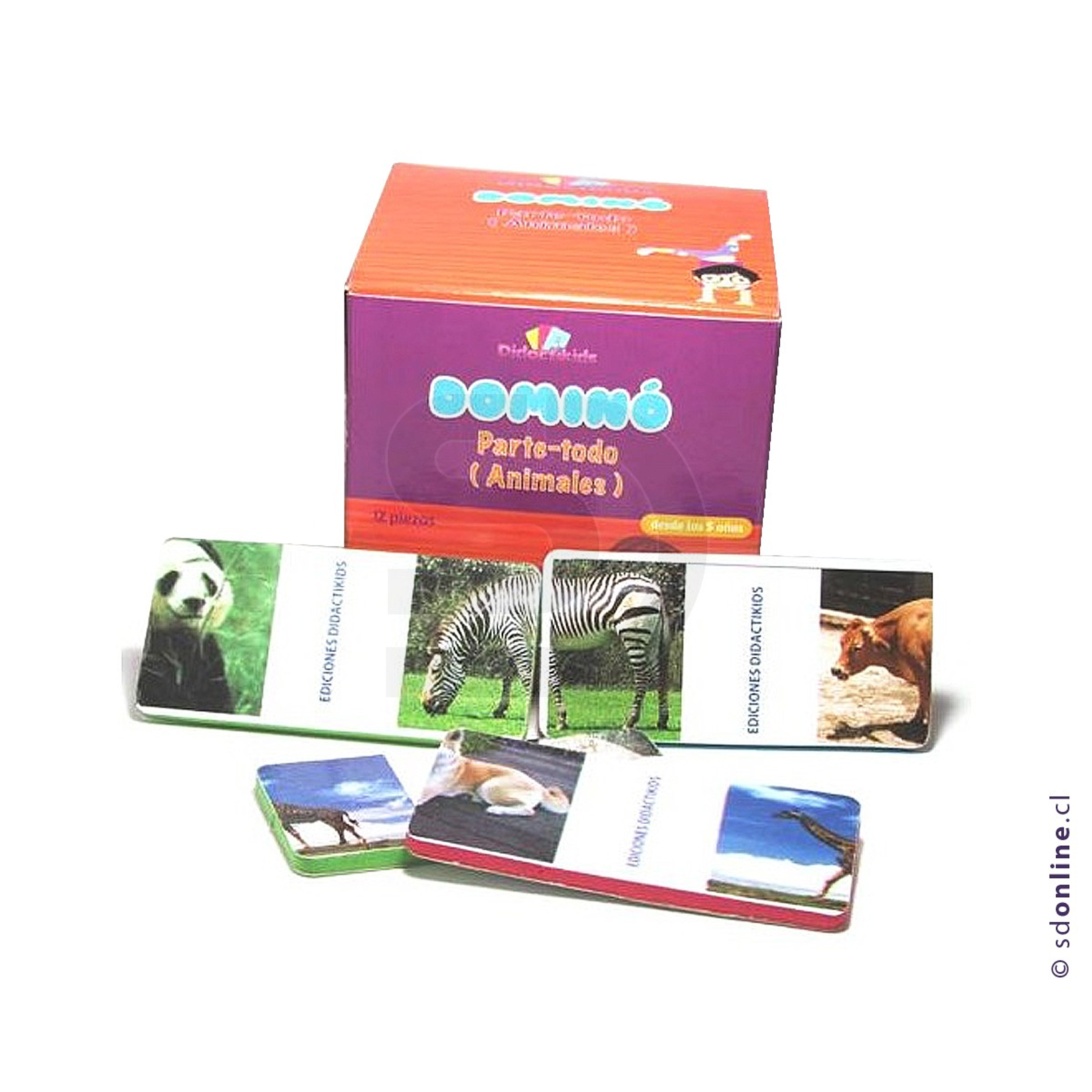 Dominó medio de animales 1