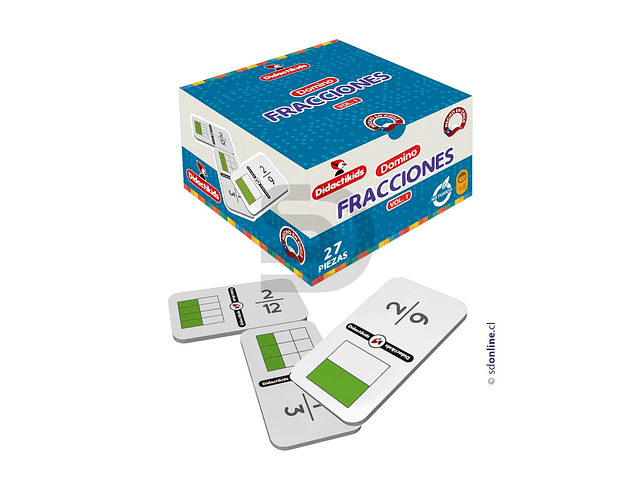 Dominó de fracciones - Vol 1 1