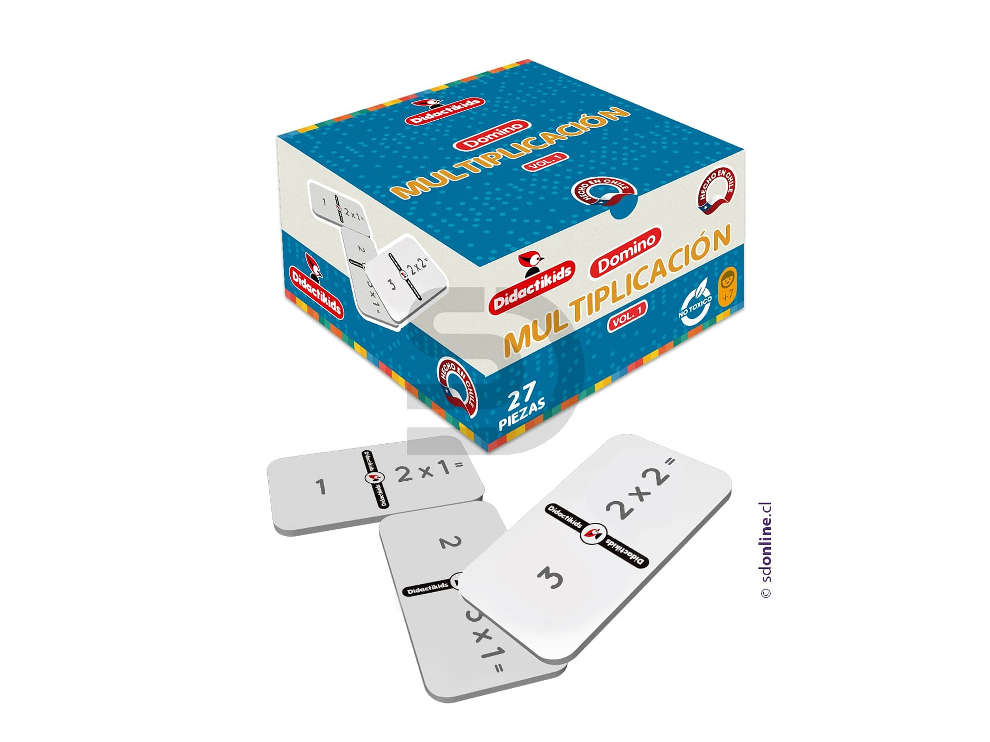 Dominó de multiplicación - Vol 1 1