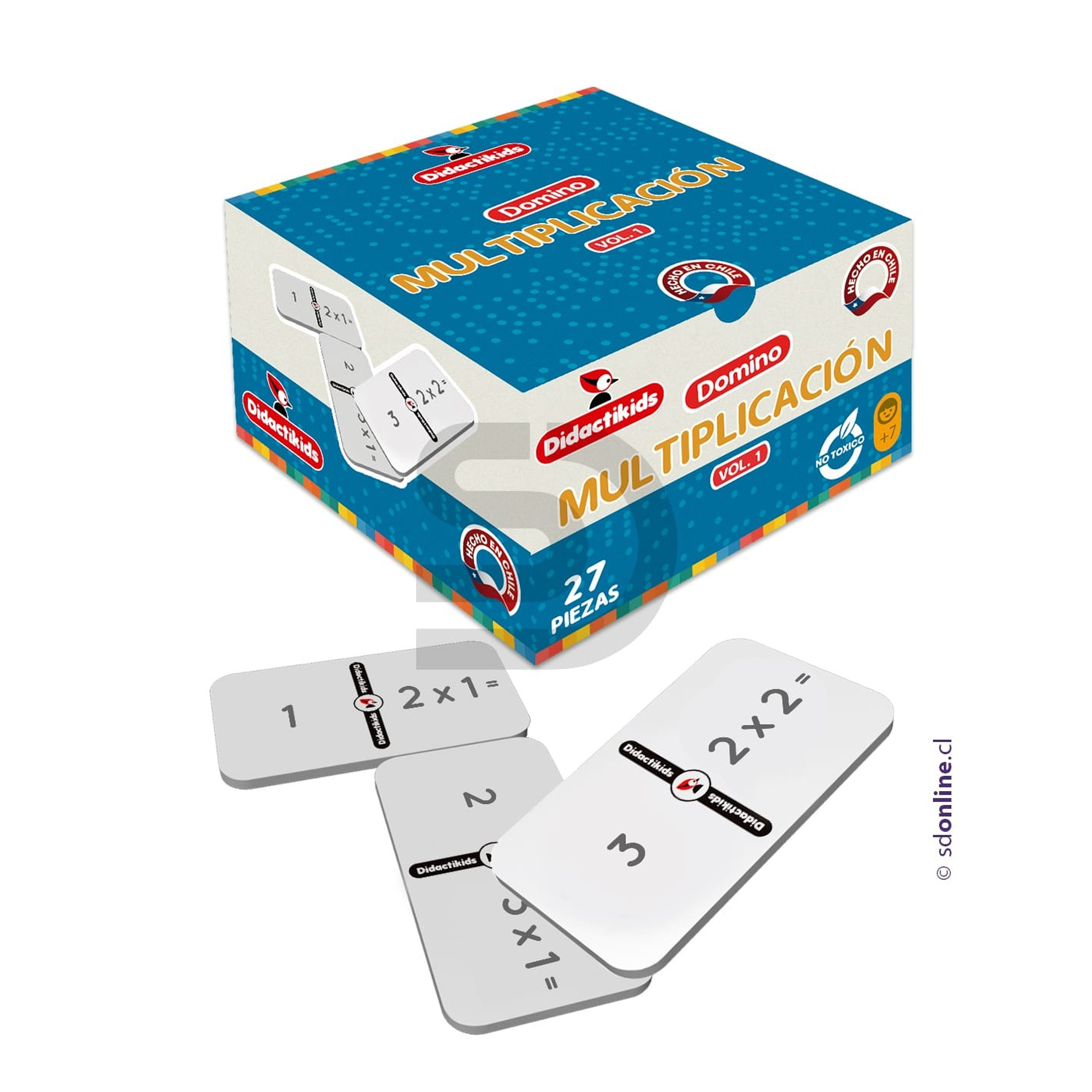 Dominó de multiplicación - Vol 1 1