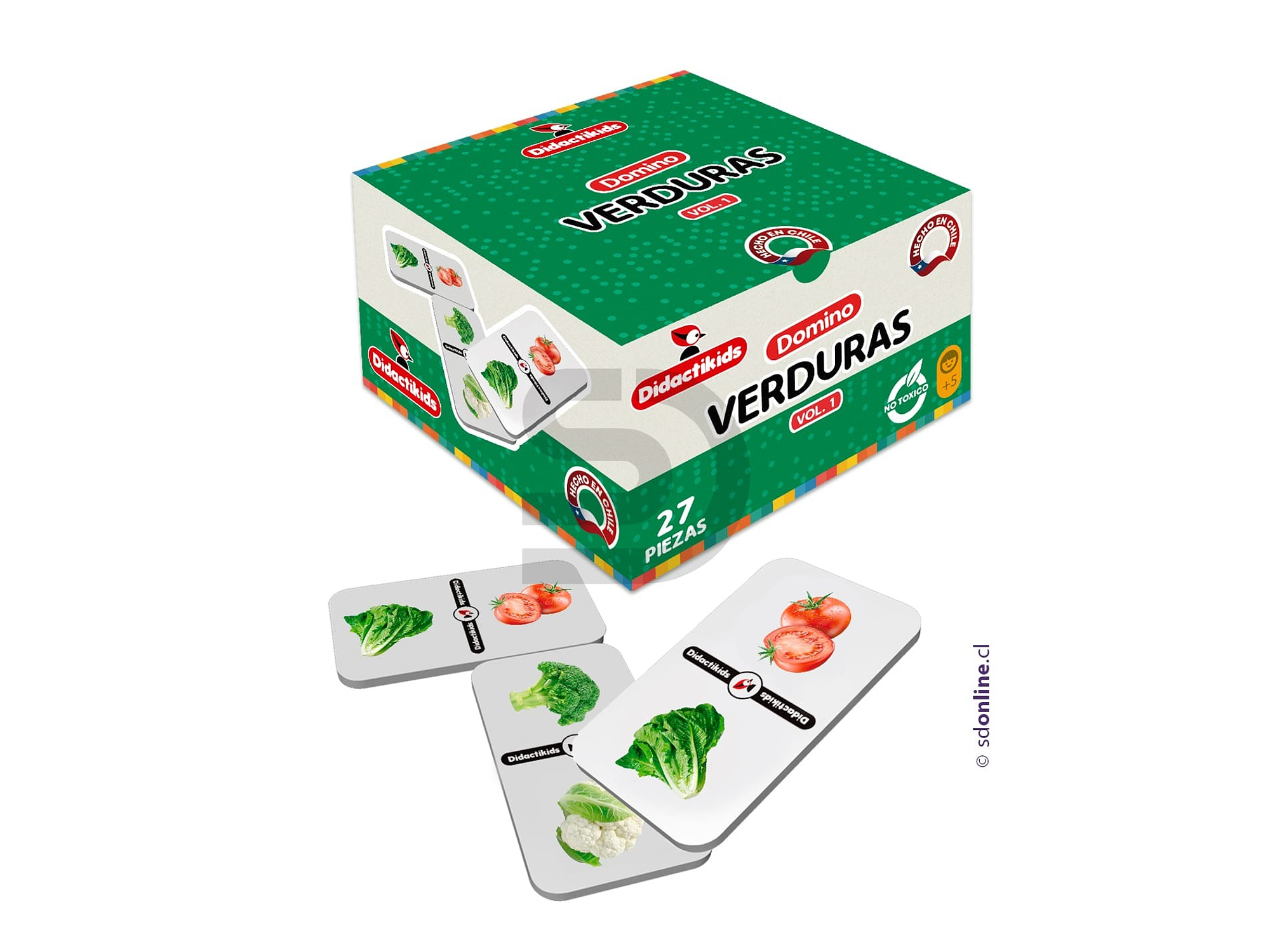 Dominó de verduras - Vol 1 1