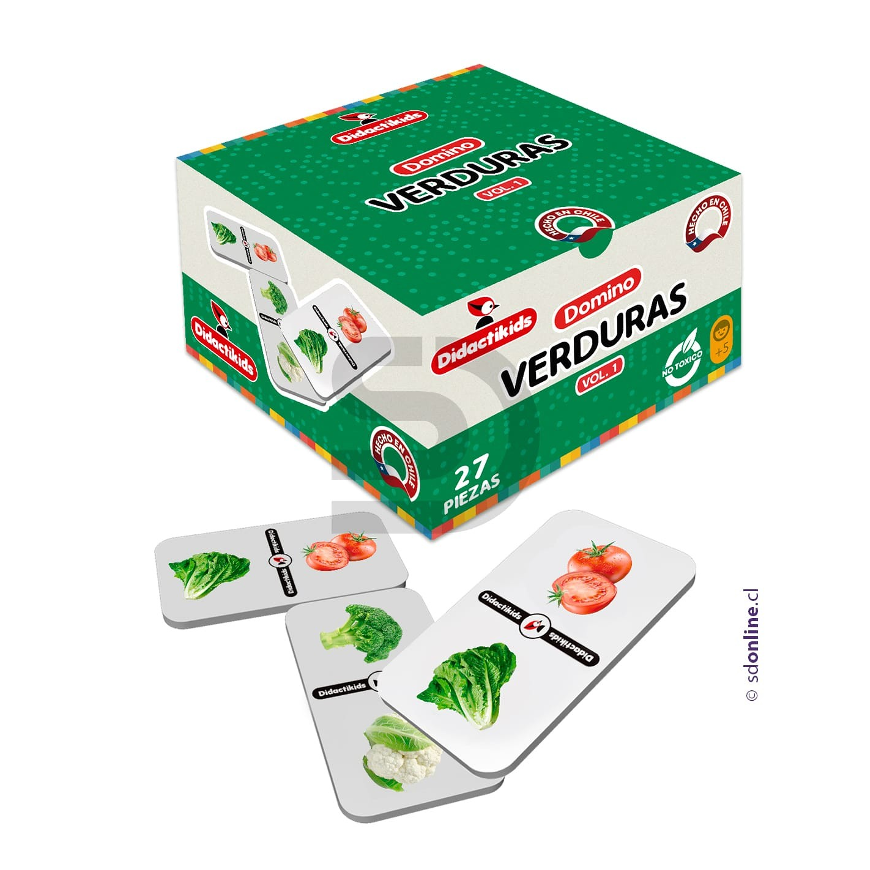Dominó de verduras - Vol 1 1