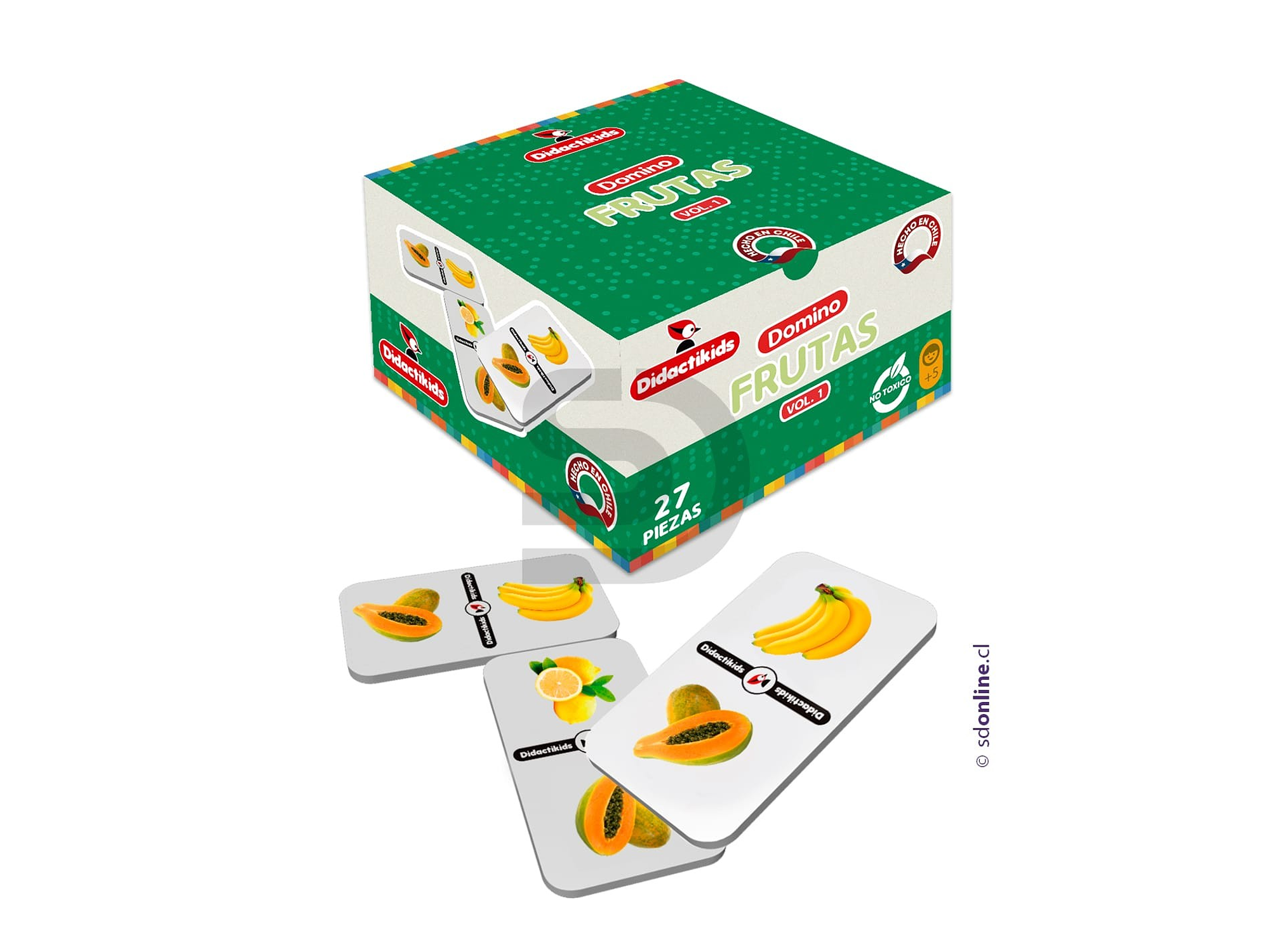 Dominó de frutas 1